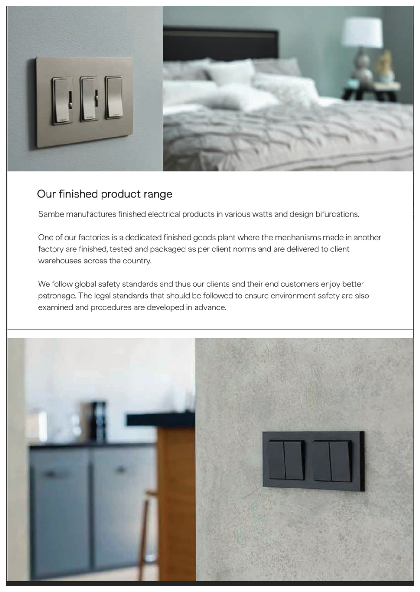 Sambe Electronics Products